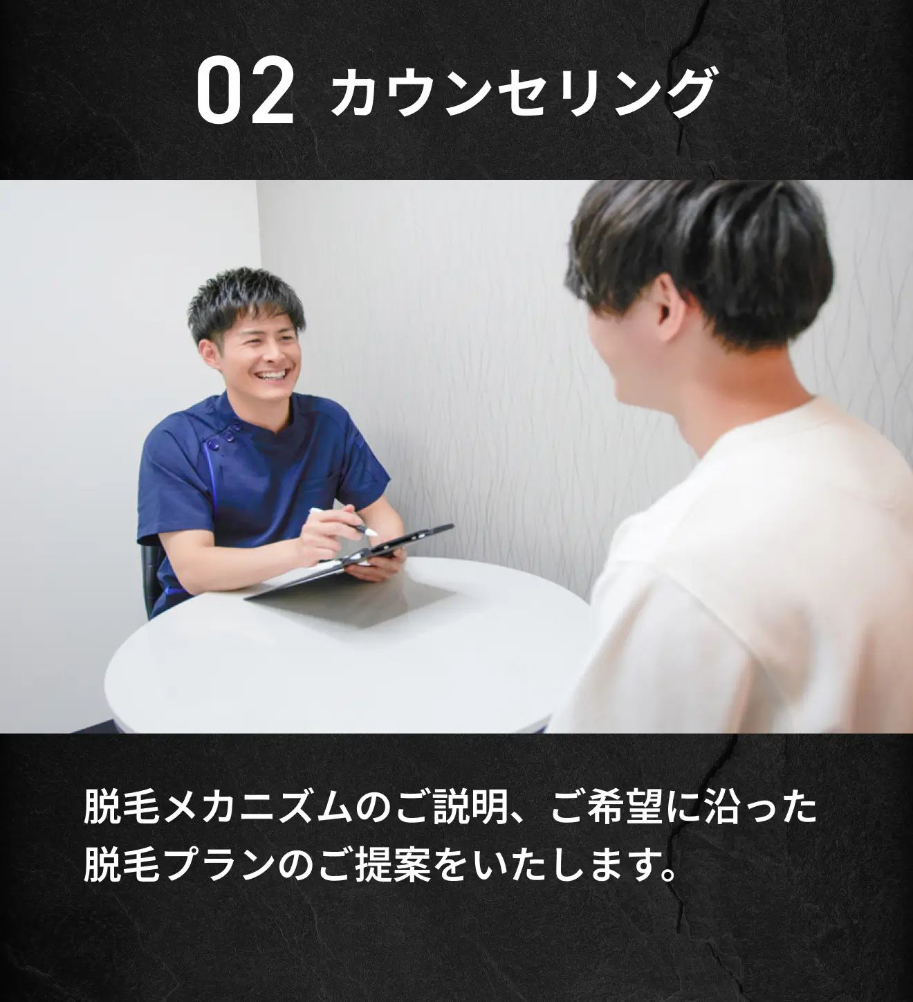 02 エミナルクリニックメンズのカウンセリング