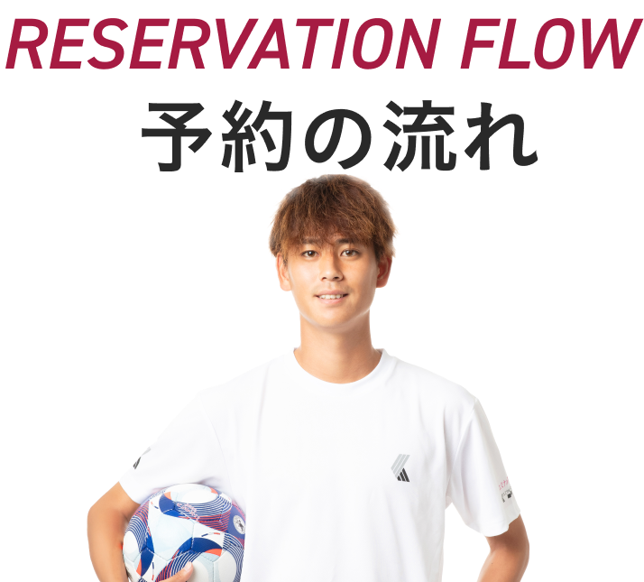 予約の流れ